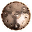 Immagine di Handpan kupfergold 10 Töne 440Hz