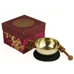 Picture of Mini-Klangschale in Blume des Lebens-Box