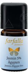 Immagine di Jasmin Ägypten 5% (95% Bio-Alk.) bio, 5ml von farfalla
