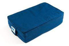 Immagine di Meditationssitz dunkelblau mit Kokosnuss-Faser
