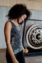 Immagine di Yoga-Top Maui - black-nature von The Spirit of OM