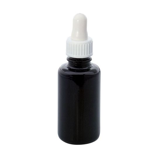 Bild von Anwenderfläschchen Pipette 30ml violettglas