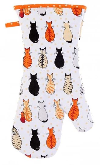 Image sur Cats In Waiting Oven Gauntlet - Ulster Weavers