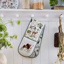 Image sur Portman Farm Double Oven Glove - Ulster Weavers