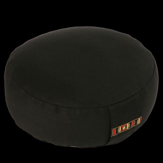 Picture of Meditationskissen Basic-MAXI Höhe 15 cm in Schwarz von Lotus Design