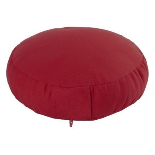 Bild von Meditationskissen Classic Höhe 7 cm in Erdbeerrot von Lotus Design