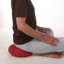 Bild von Meditationskissen Classic Höhe 7 cm in Erdbeerrot von Lotus Design