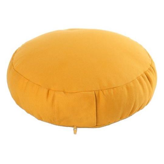 Bild von Meditationskissen Classic Höhe 7 cm in Gelb von Lotus Design