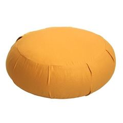 Bild von Meditationskissen Zafu Höhe 15 cm in Gelb von Lotus Design