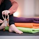 Immagine di Yogadecke aus Baumwolle 150 x 200 cm in Natur von Lotus Design 