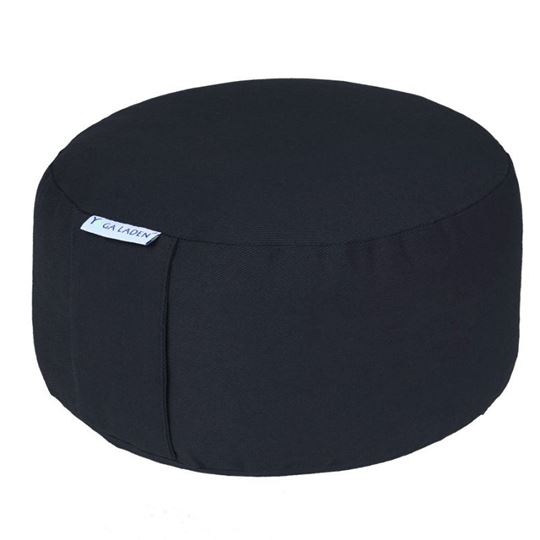 Bild von Meditationskissen Classic-YOGA O Höhe 15 cm in Schwarz von Lotus Design