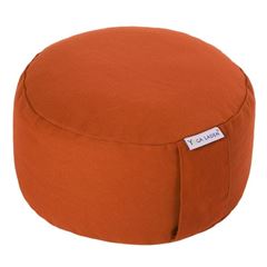 Bild von Meditationskissen Classic-YOGA O Höhe 15 cm in Rotorange von Lotus Design
