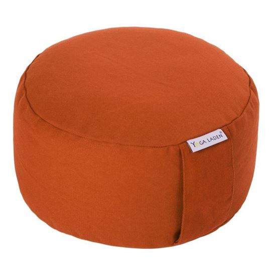 Immagine di Meditationskissen Classic-YOGA O Höhe 15 cm in Rotorange von Lotus Design
