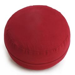 Bild von Meditationskissen Classic-YOGA Höhe 16 cm in Erdbeerrot von Lotus Design