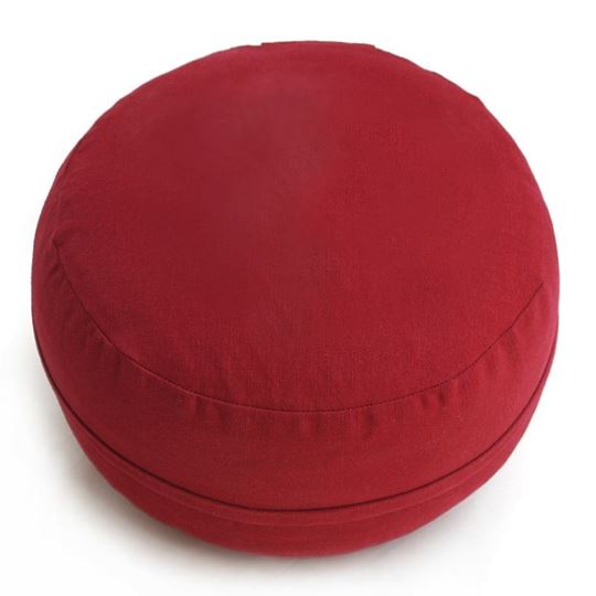 Bild von Meditationskissen Classic-YOGA Höhe 16 cm in Erdbeerrot von Lotus Design