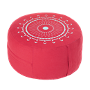 Immagine di Meditationskissen CLASSIC MANDALA Höhe 15 cm in Rot/Türkis von Lotus Design