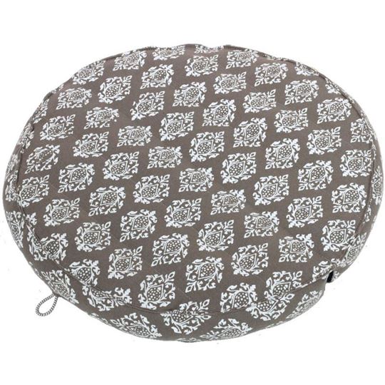 Picture of Reisekissen Raja Höhe 4.5 bzw. 9 cm in Beige-Grau von Lotus Design