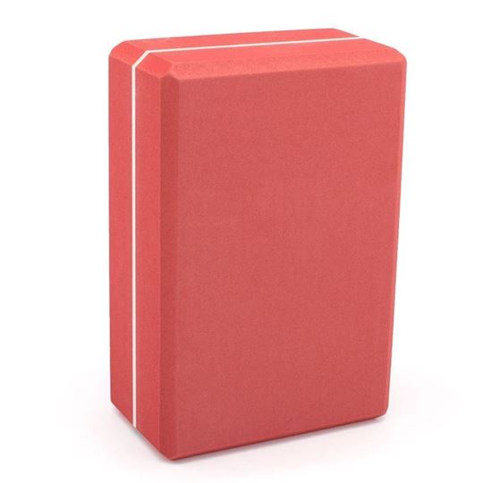 Immagine di Yogablock Schaum XL in Bordeaux von Lotus Design