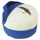 Image sur Meditationskissen Classic Yoga BIO in Blau von Lotus Design