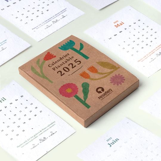 Picture of Calendrier plantable 2025 (français)