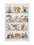 Picture of Gnome 4 Holidays Cotton Tea Towel - Ulster Weavers