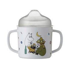 Image de moomin - double handled cup with anti-slip base with removable cap , VE-6