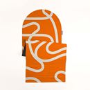 Picture of ARCHY Exercise Mat - Bari print (orange and white)