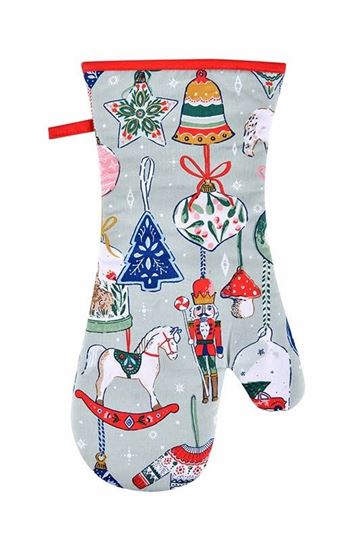 Immagine di Christmas Ornaments Oven Gauntlet - Ulster Weavers
