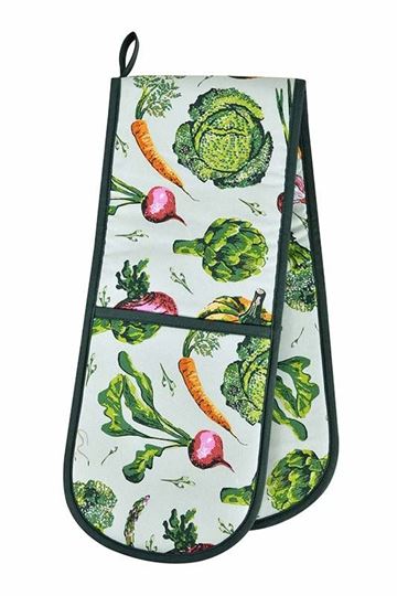 Picture of Vegetable Medley Double Oven Glove - Ulster Weavers