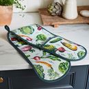 Picture of Vegetable Medley Double Oven Glove - Ulster Weavers
