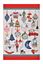 Image de Christmas Ornaments Cotton Tea Towel - Ulster Weavers