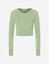 Image de Crop Shirt Jathara in matcha von The Spirit of OM