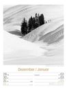 Bild von Silent Nature - Schwarz-Weiss-Wochenplaner Kalender 2026