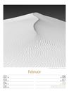 Bild von Silent Nature - Schwarz-Weiss-Wochenplaner Kalender 2026