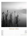 Bild von Silent Nature - Schwarz-Weiss-Wochenplaner Kalender 2026