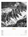 Bild von Silent Nature - Schwarz-Weiss-Wochenplaner Kalender 2026