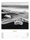 Bild von Silent Nature - Schwarz-Weiss-Wochenplaner Kalender 2026