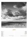 Bild von Silent Nature - Schwarz-Weiss-Wochenplaner Kalender 2026