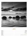 Bild von Silent Nature - Schwarz-Weiss-Wochenplaner Kalender 2026