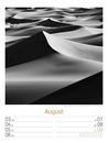 Bild von Silent Nature - Schwarz-Weiss-Wochenplaner Kalender 2026
