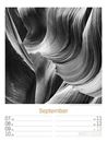 Bild von Silent Nature - Schwarz-Weiss-Wochenplaner Kalender 2026