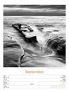 Bild von Silent Nature - Schwarz-Weiss-Wochenplaner Kalender 2026