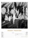 Bild von Silent Nature - Schwarz-Weiss-Wochenplaner Kalender 2026