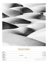 Bild von Silent Nature - Schwarz-Weiss-Wochenplaner Kalender 2026