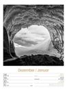 Bild von Silent Nature - Schwarz-Weiss-Wochenplaner Kalender 2026