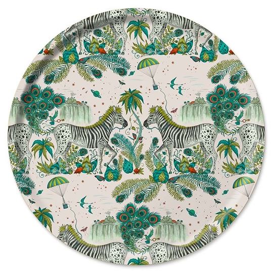 Picture of Emma J Shipley Lost World/lime Tray Ø 65 - Jamida of Sweden