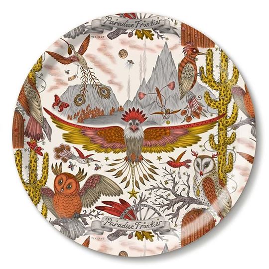 Bild von Emma J Shipley Frontier/gold Tray Ø 39 - Jamida of Sweden