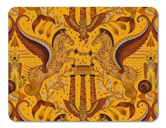 Immagine di Emma J Shipley Odyssey / gold Tablemat 38x29 - Jamida of Sweden