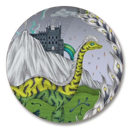 Immagine di Emma J Shipley Highlandia/chartreuse Coaster Ø10 - Jamida of Sweden