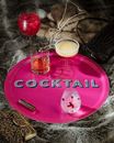 Bild von Asta Barrington Cocktail / bright pink Tray Ø 46 - Jamida of Sweden
